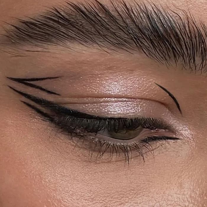 خط چشم مویی اولترا بلک کنسی Kenci Water Resistant Eyeliner Ultra Black 4gr — تصویر ۵
