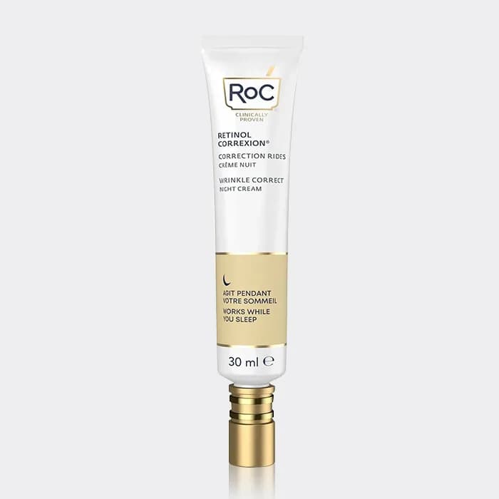 کرم شب رتینول کارکشن راک Roc Retinol Correxion Wrinkle Correct Night Cream 30ml — تصویر ۲
