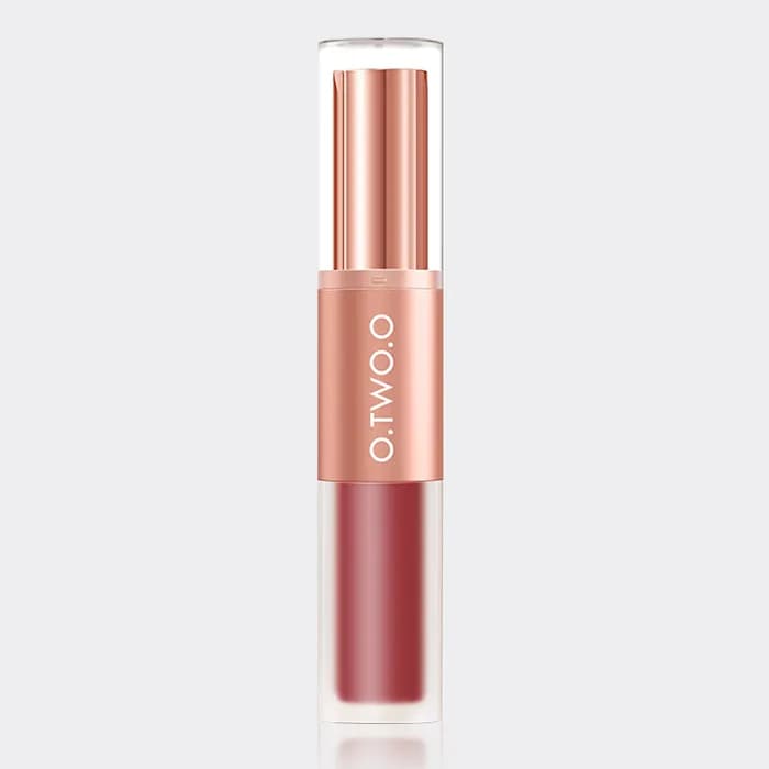 رژ لب دو سر مات او تو او O.TWO.O 2IN1 Splendid Matte Double-Ended Lip Glaze And Lipstick — تصویر ۴