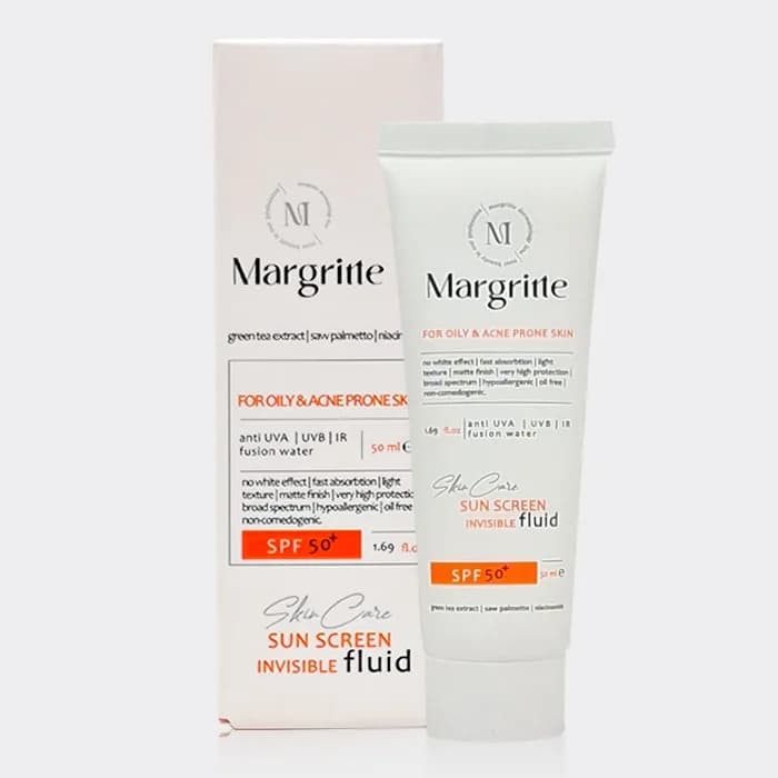 فلوئید ضد آفتاب پوست چرب و مستعد آکنه مارگریت Margritte Oily & Acne Prone Sun Screen Fluid 50ml — تصویر ۵
