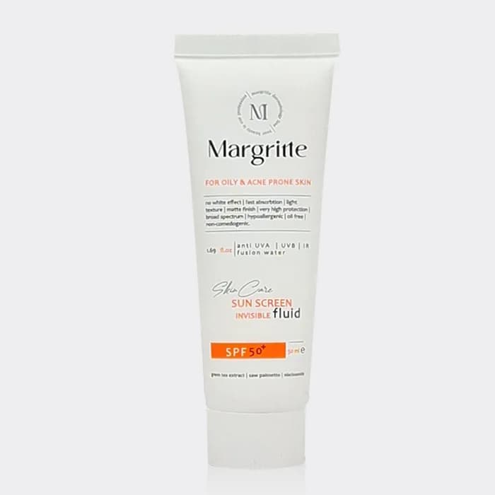 فلوئید ضد آفتاب پوست چرب و مستعد آکنه مارگریت Margritte Oily & Acne Prone Sun Screen Fluid 50ml