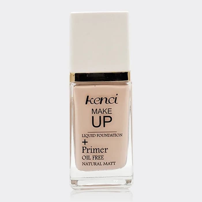 کرم پودر پرایمر دار کنسی Kenci Liquid Foundation + Primer Oil Free 40gr — تصویر ۲
