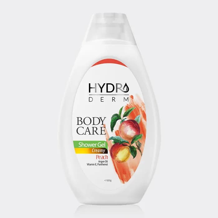 شامپو بدن کرمی هلو هیدرودرم Hydroderm Peach Body Care 500g
