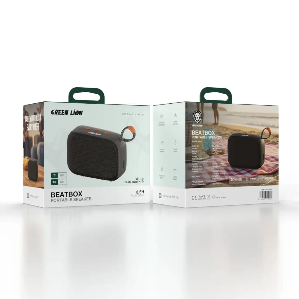 اسپیکر گرین لاین مدل BeatBox GNBTBXSPKBK — تصویر ۳