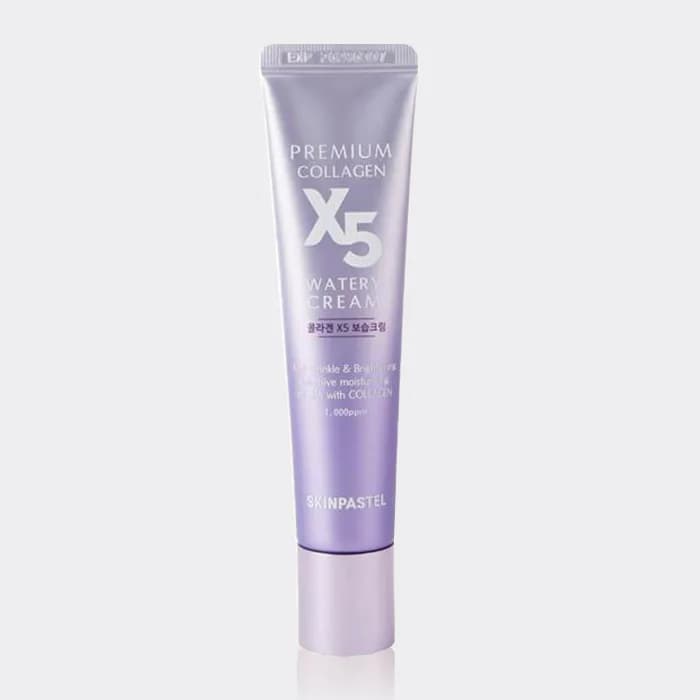 کرم ضد چروک پریمیوم کلاژن اسکین پاستل SkinPastel Premium Collagen X5 Watery Cream 30ml