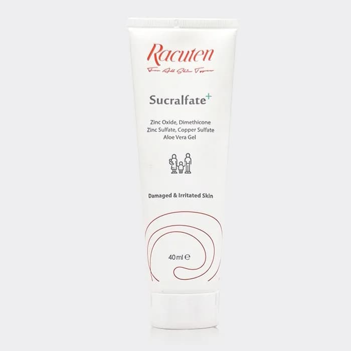 کرم ترمیم کننده سوکرالفیت راکوتن Racuten Sucralfate+ Cream 40gr