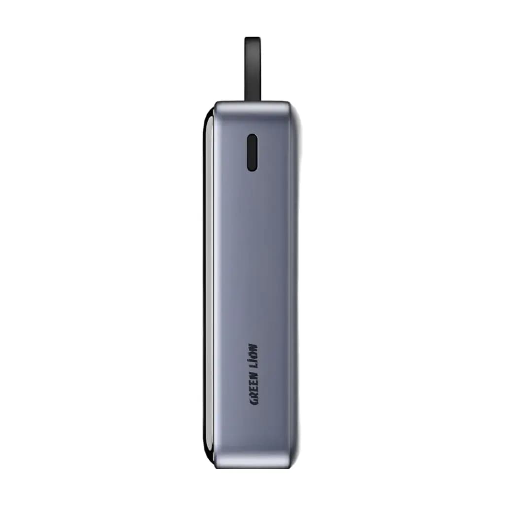 پاوربانک 10000mAh گرین لاین مدل Madrid GNMAD10PBKGY — تصویر ۳