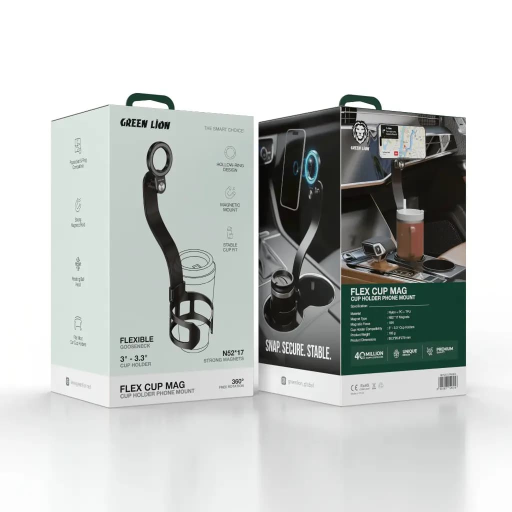 هولدر موبایل گرین لاین مدل Flex Cup Mag GNFLXCUPMGBK — تصویر ۹