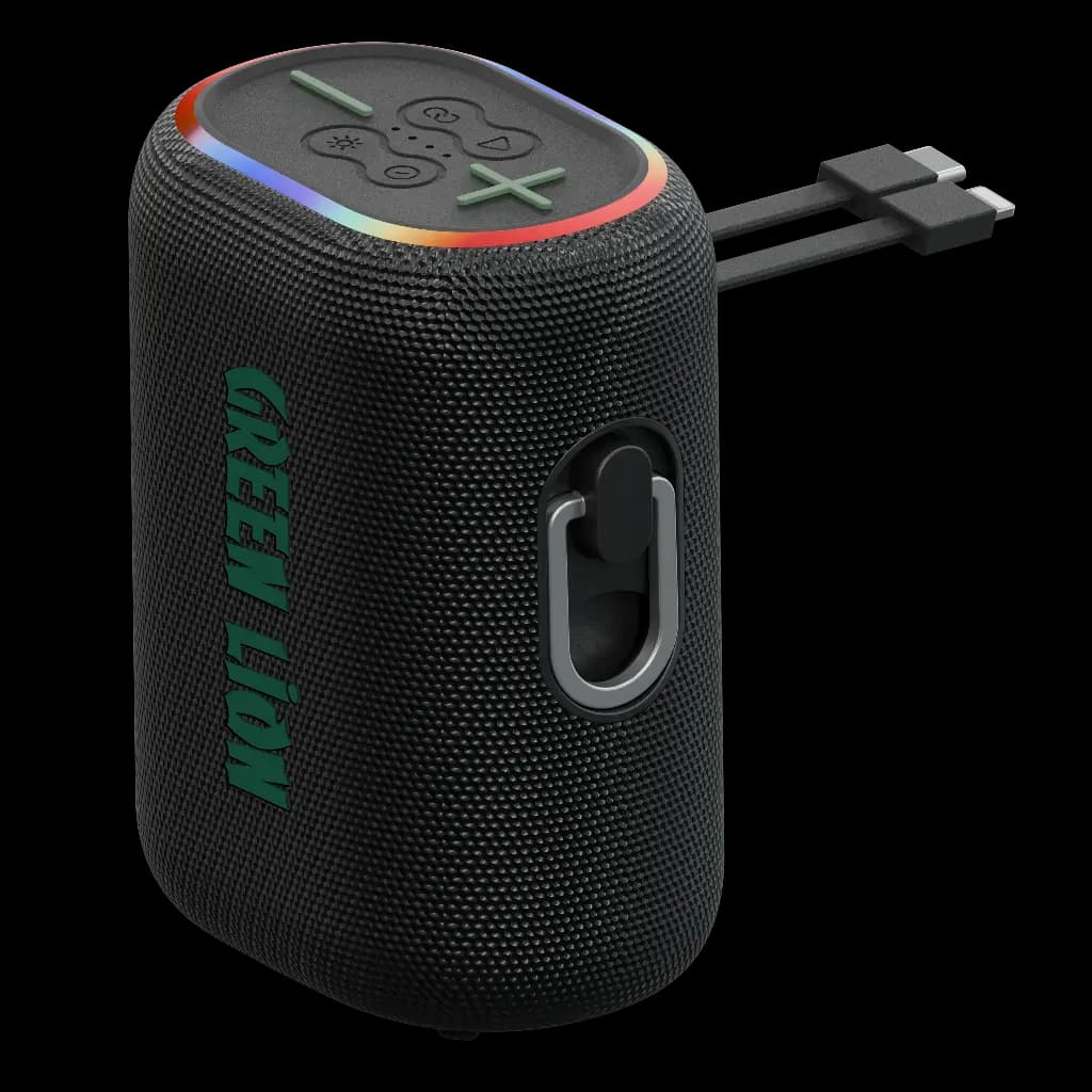 اسپیکر Wave 10 و پاوربانک 5000mAh گرین لاین مدل GNSP35P8WBK — تصویر ۹