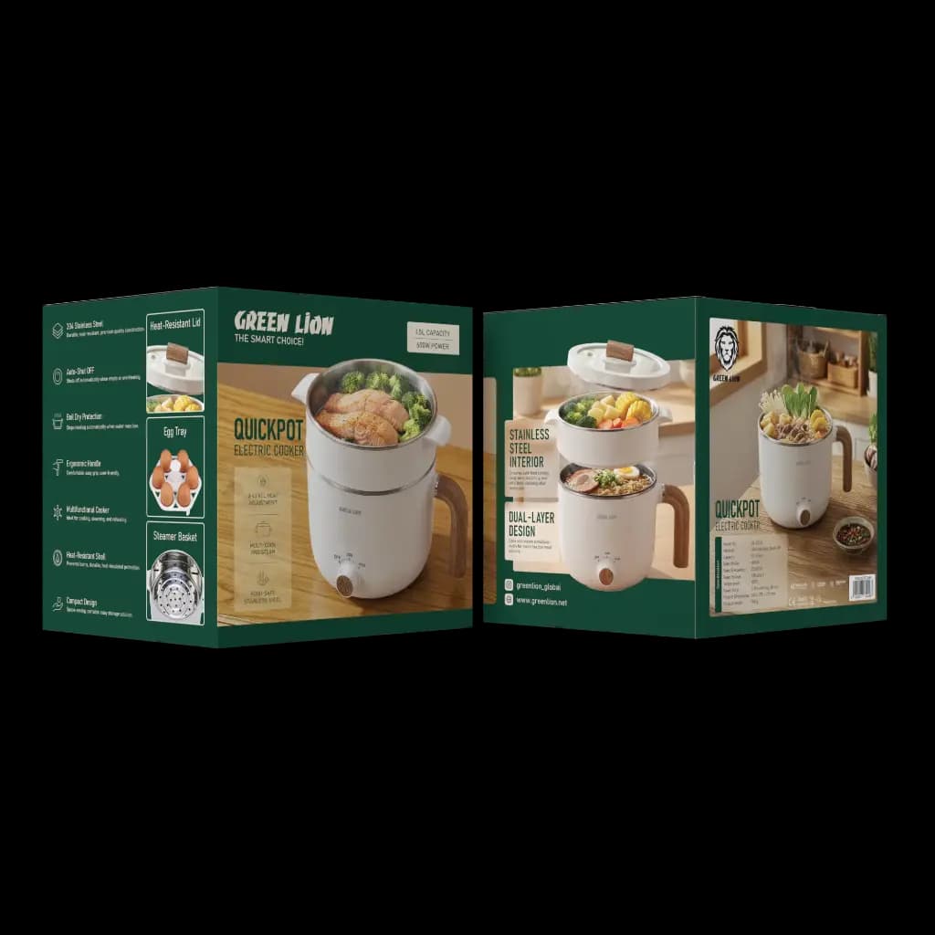 پلوپز گرین لاین مدل QuickPot GNQCKPTECWH — تصویر ۱۰