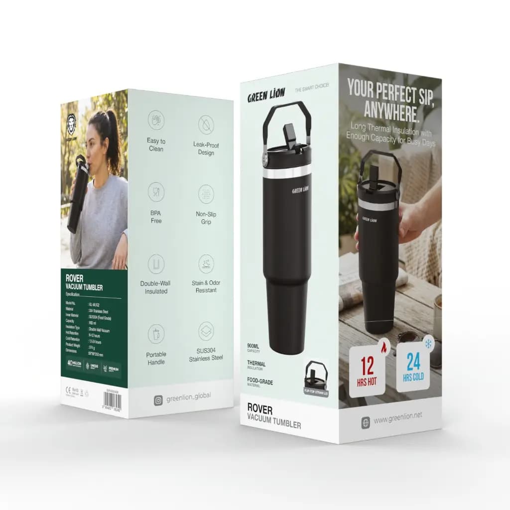 فلاسک 900ml گرین لاین مدل Rover GNRV900VA — تصویر ۳
