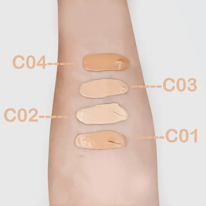 کرم پودر آرگان و آلوئه ورا رینی فلاور Rainy Flower SPF30 Foundation Cream 30ml — تصویر ۴