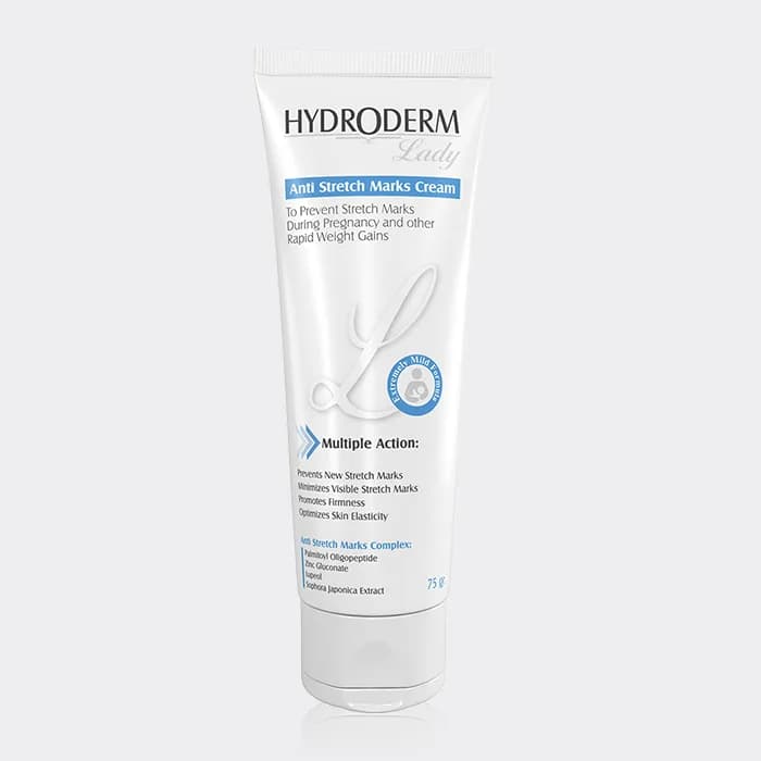 کرم ضد ترک بدن هیدرودرم Hydroderm Lady Anti Stretch Marks Cream 75gr