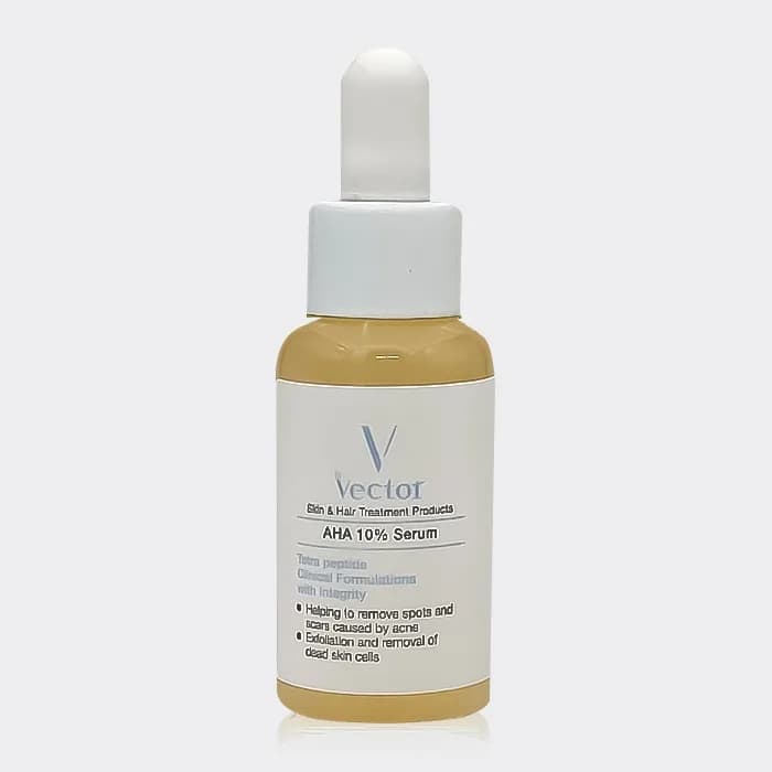 سرم لایه بردار AHA 10% وکتور Vector AHA 10% Serum 30ml — تصویر ۲