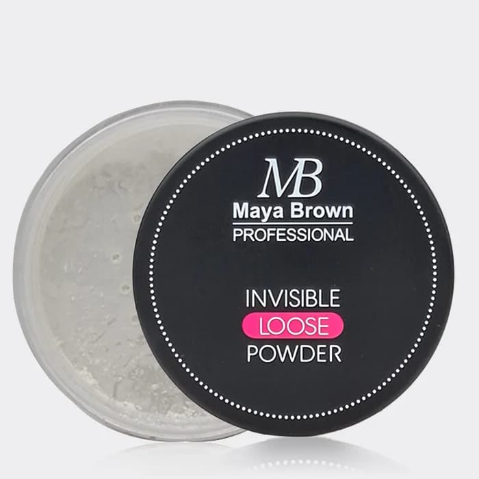 پودر فیکس مایا براون Maya Brown Invisible Loose Powder 30gr — تصویر ۶