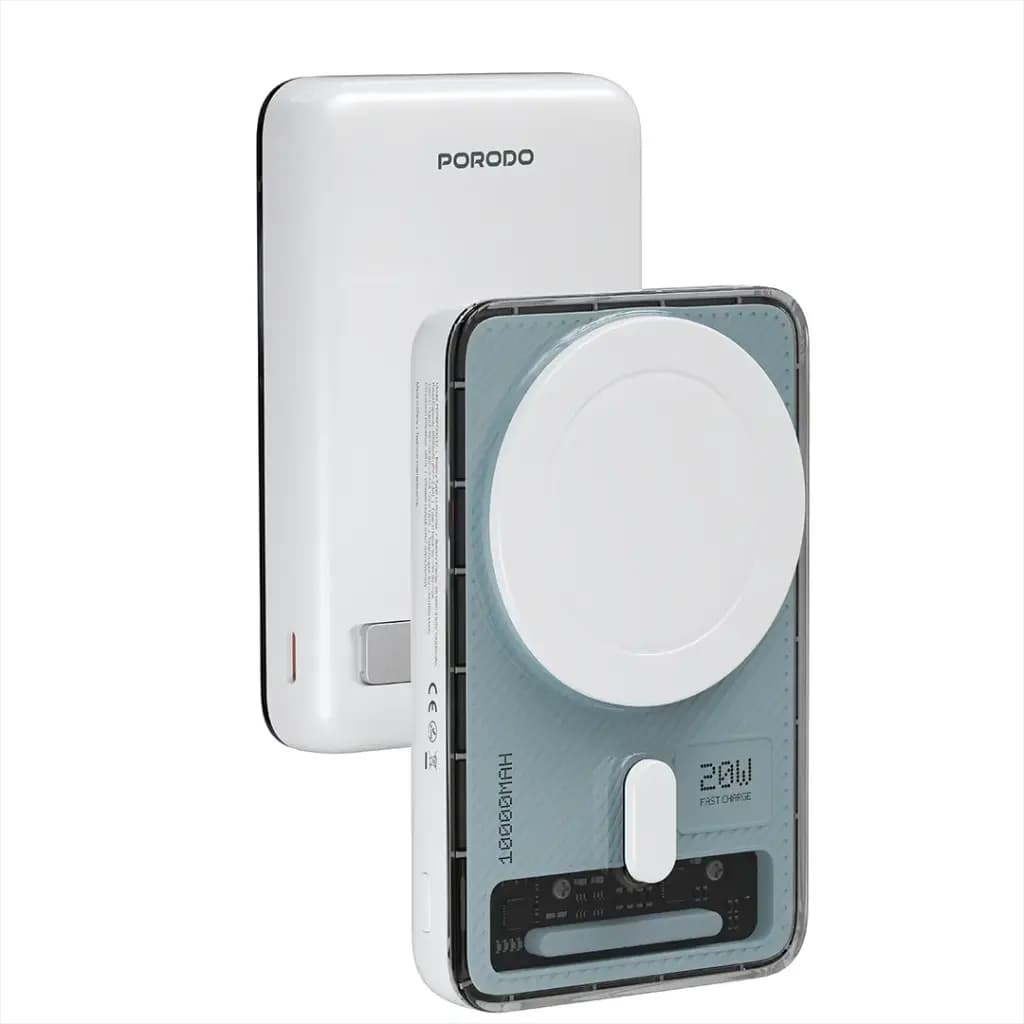 پاوربانک 10000 میلی‌آمپر MagSafe پرودو مدل Sovo — تصویر ۷