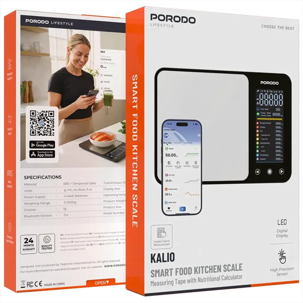 ترازوی هوشمند پرودو مدل Kalio PDLFSTK86SL — تصویر ۵