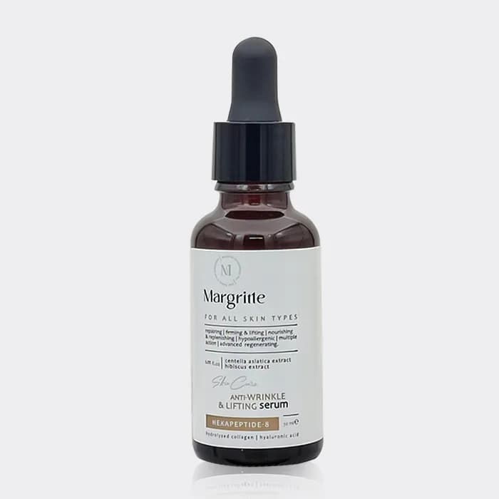 سرم ضد چروک و لیفتینگ هگزاپپتاید-8 مارگریت Margritte Anti Wrinkle & Lifting Serum 30ml
