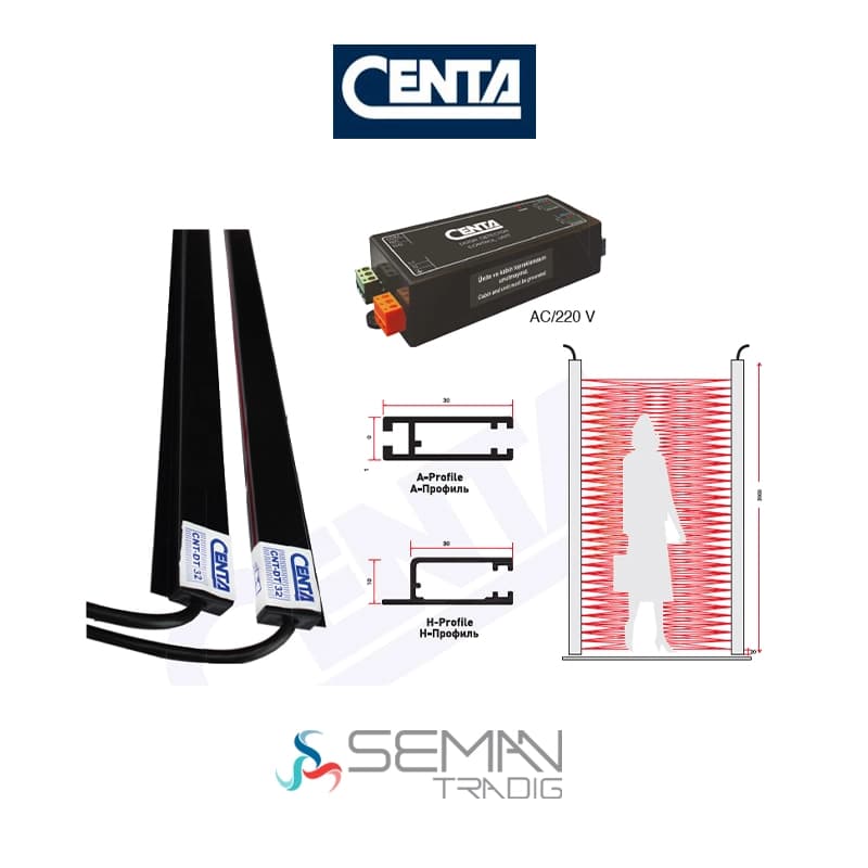 پرده ی نوری آسانسور جنتا centa
