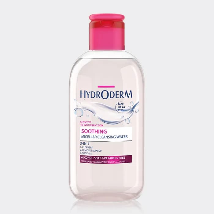 میسلارواتر پوست حساس هیدرودرم Hydroderm Soothing Micellar Water 250ml