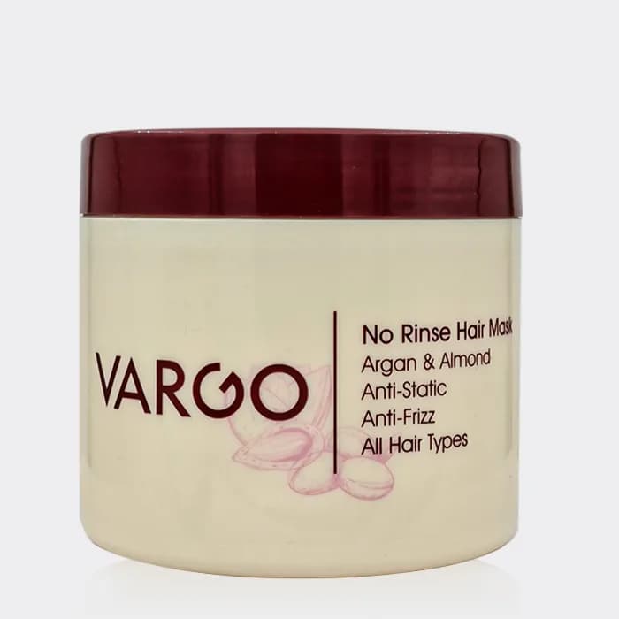 ماسک مو آرگان و بادام بعد از حمام وارگو Vargo No Rinse Hair Mask 400ml — تصویر ۲