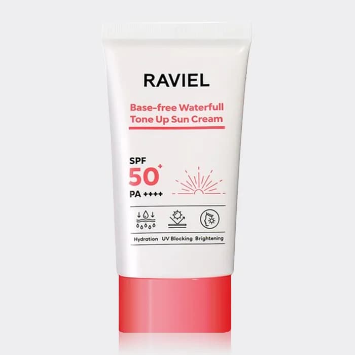 کرم ضد آفتاب تون آپ راویل Raviel Tone Up Sun Cream 50ml — تصویر ۴