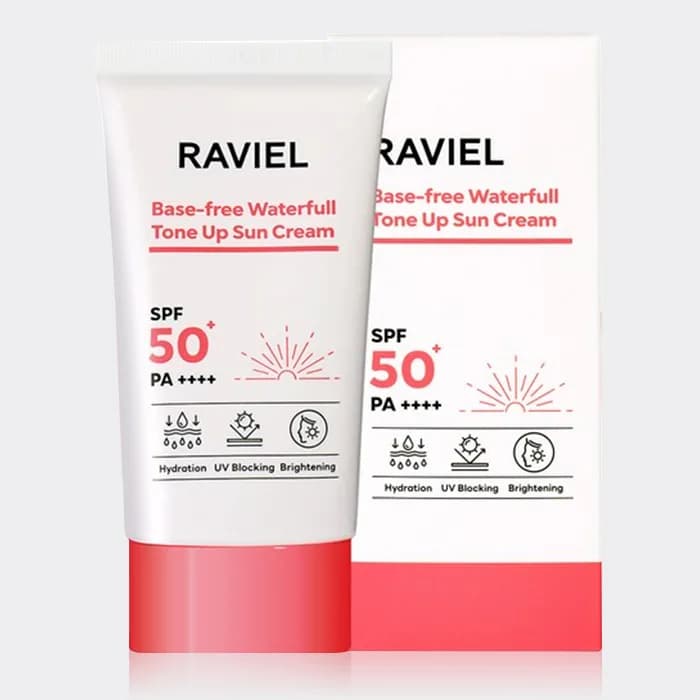 کرم ضد آفتاب تون آپ راویل Raviel Tone Up Sun Cream 50ml — تصویر ۵