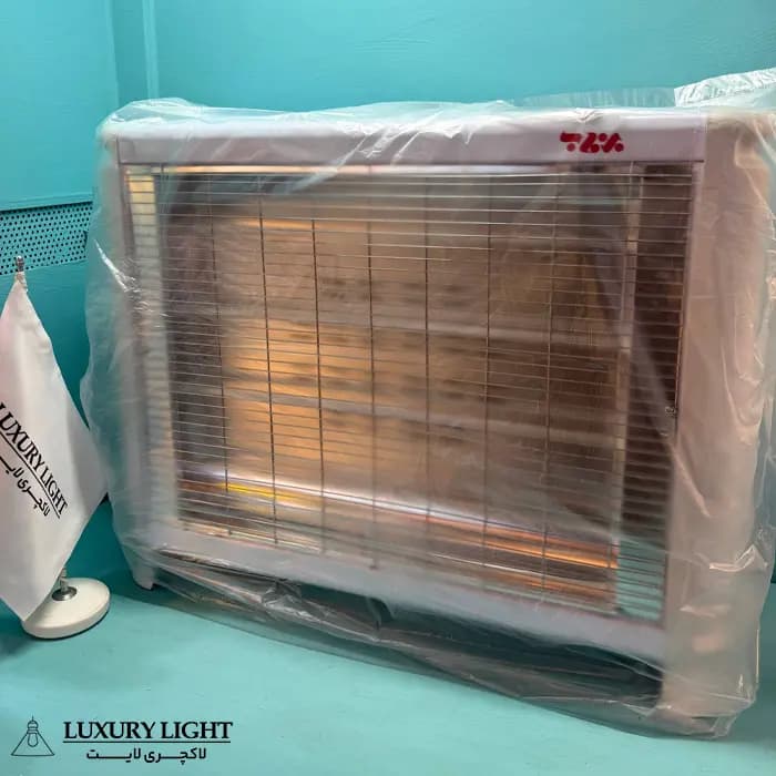 بخاری برقی 6 شعله فن دار برفاب مدل QH-3000 — تصویر ۴