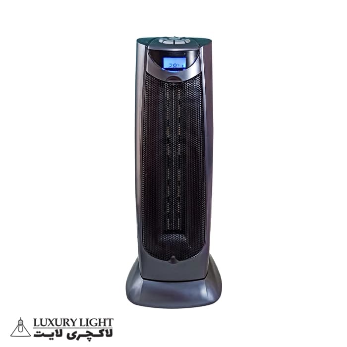 بخاری برقی 2000 وات LA فن دار مدل PFH-2000A-LCD — تصویر ۲