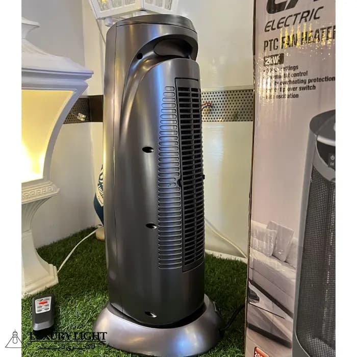 بخاری برقی 2000 وات LA فن دار مدل PFH-2000A-LCD — تصویر ۷