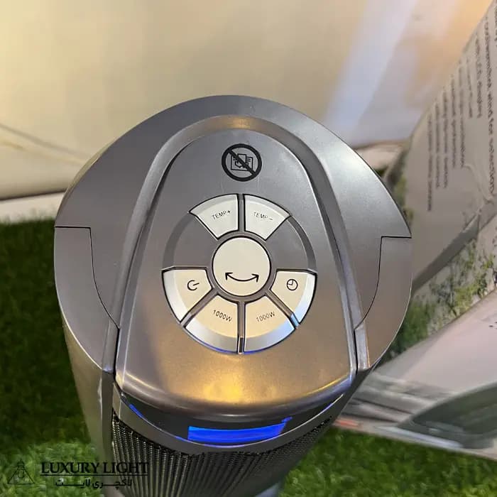 بخاری برقی 2000 وات LA فن دار مدل PFH-2000A-LCD — تصویر ۵