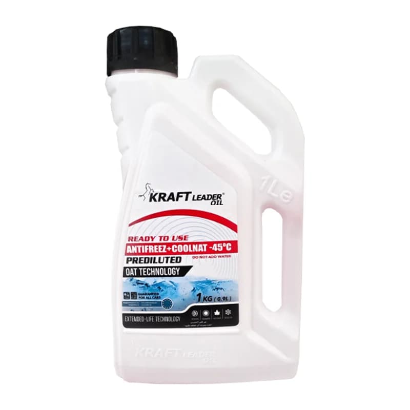 ضد یخ 1 کیلوگرمی قرمز کرفت -KRAFT_Coolant