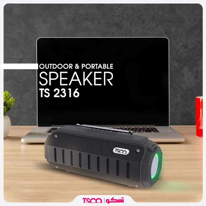 اسپیکر بلوتوثی تسکو مدل TS 2316 — تصویر ۸