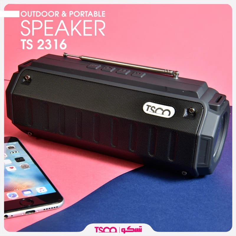 اسپیکر بلوتوثی تسکو مدل TS 2316 — تصویر ۷