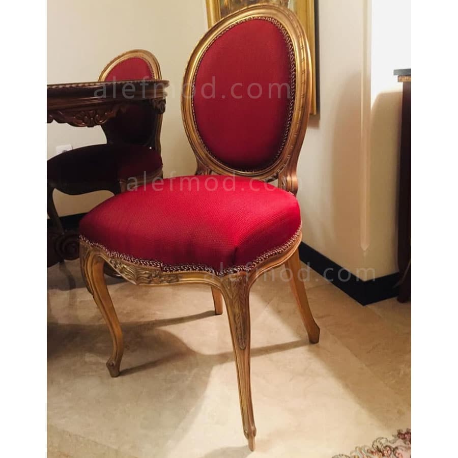 صندلی ناهار خوری منبت مدل 17982