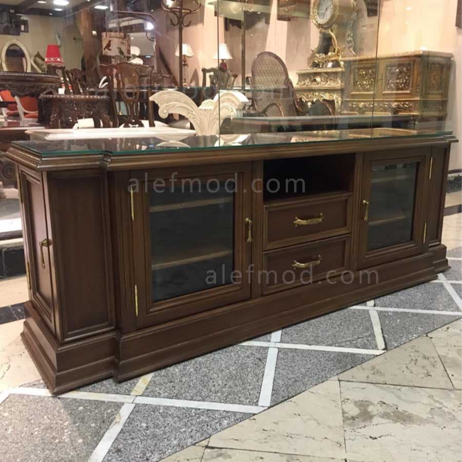 میز تلویزیون چوبی مدل 17725