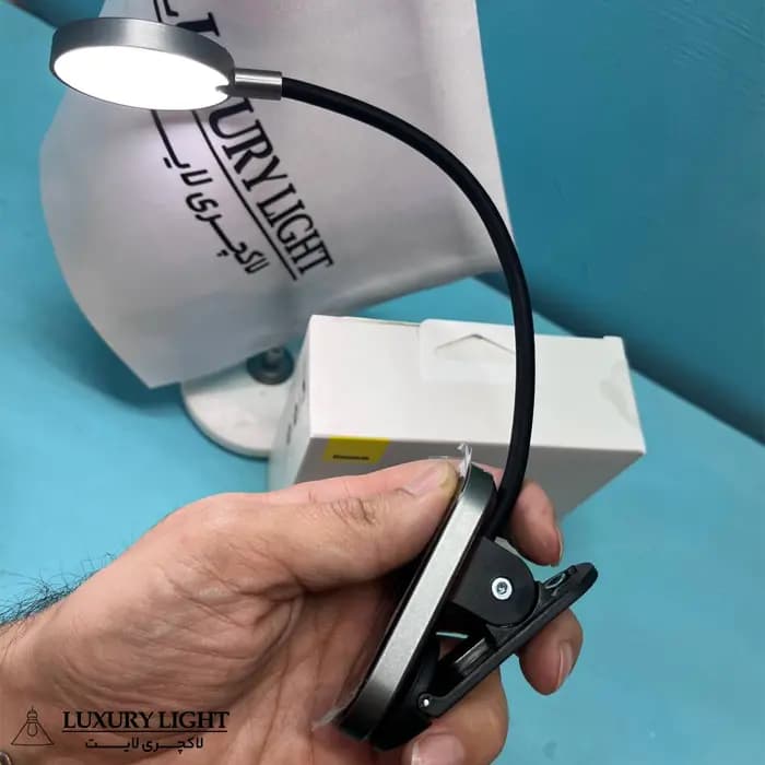 چراغ مطالعه باسئوس مدل MINI CLIP LAMP — تصویر ۳