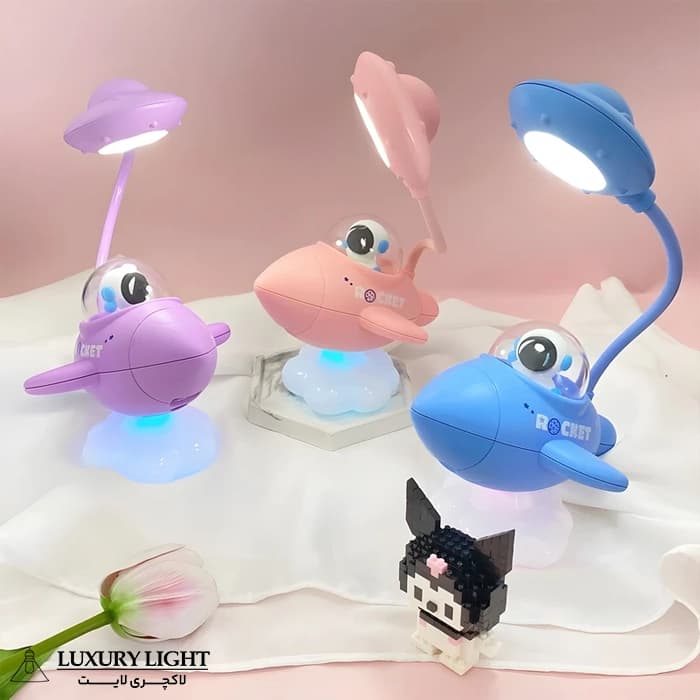 چراغ مطالعه طرح شارژی موشک کد BJJ228A