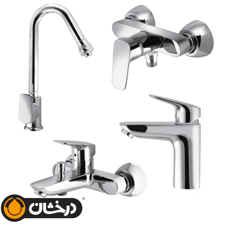 شیرآلات درخشان مدل هانس کروم