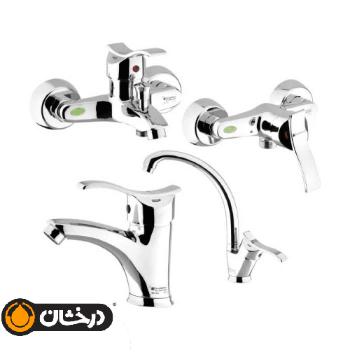 شیرآلات درخشان مدل کاسیو (هما) کروم