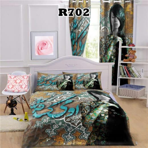 روتختی سه بعدی شعر و چهره کد R702