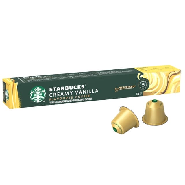 کپسول قهوه آلومینیومی استارباکس مدل Creamy Vanilla