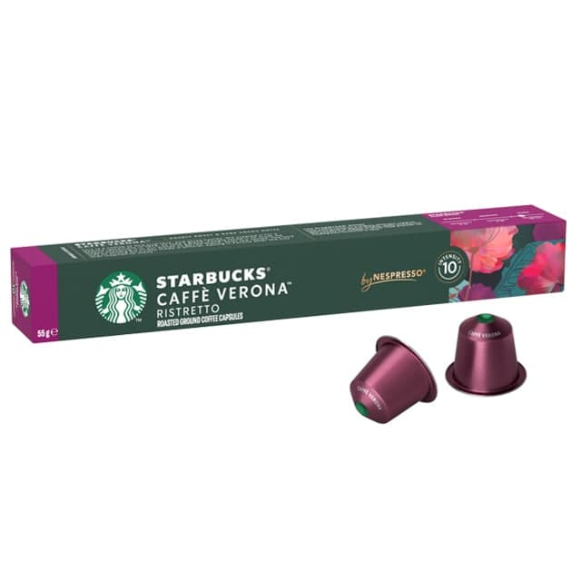 کپسول قهوه آلومینیومی استارباکس مدل Caffe Verona