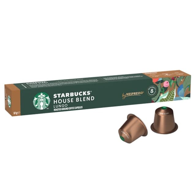 کپسول قهوه آلومینیومی استارباکس مدل House Blend Lungo