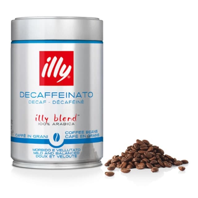 دانه قهوه بدون کافئین ایلی illy