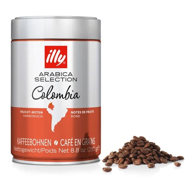 دانه قهوه کلمبیا ایلی illy