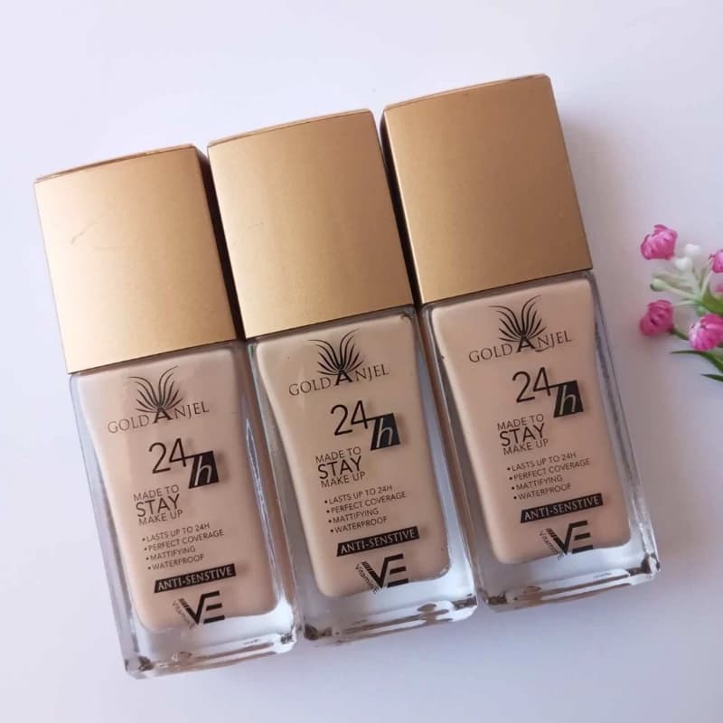 کرم پودر پرطرفدار میکاپ اورجینال گلد آنجل Gold Angel اصلی کد GA1911 — تصویر ۲