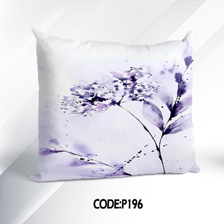 بالش کودک گل بنفش کد P196