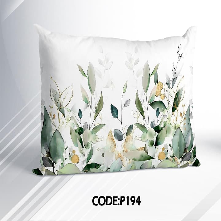بالش کودک طرح برگ سبز کد P194
