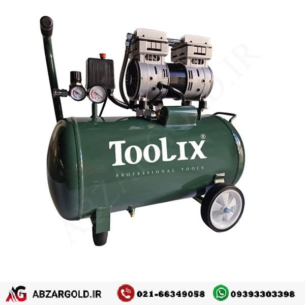 کمپرسور باد سایلنت تولیکس 50 لیتری مدل TX-2850 — تصویر ۳